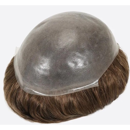 Boston 10mm -Complément capillaire Homme-100% cheveux naturels