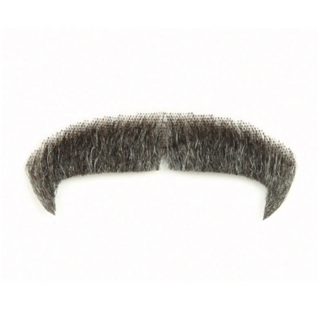 Moustache M/V/S en cheveux 100% naturels