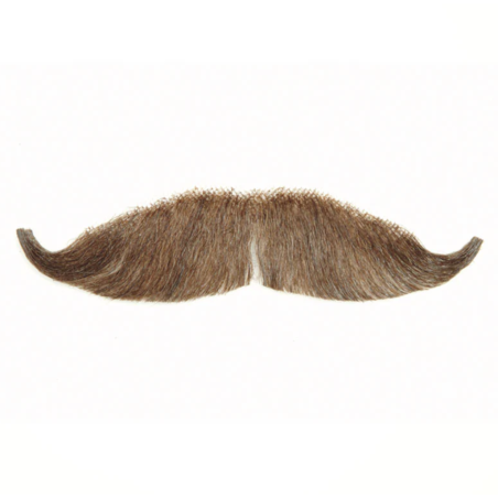 Moustache M/M en cheveux 100% naturels