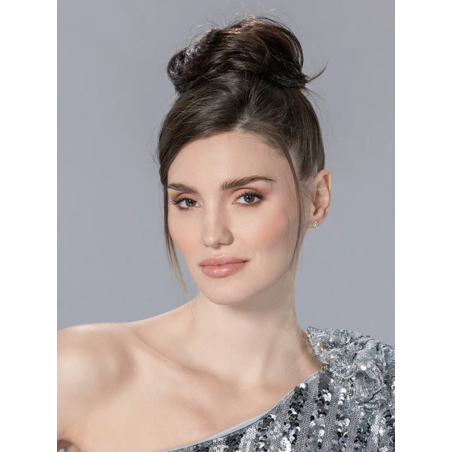 Chignon Bun - Fibre synthétique-  CASSIS