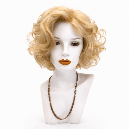 Angela - Style Maryline-  Perruque synthétique - Bordure Lace