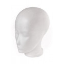 Support tête polystyrène femme de Voyage