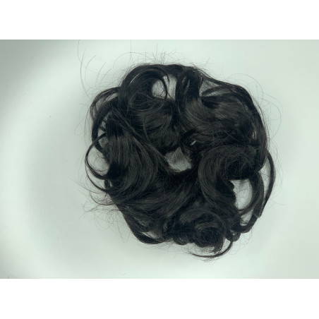 Chou chou en cheveux naturels Remy Hair– Premium Hair – 15 cm