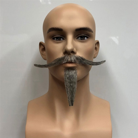 Moustache et Mentonnière Mousquetaire kit